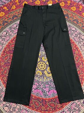 Guide Series Men's Black Cargo Pants size 18 NWT